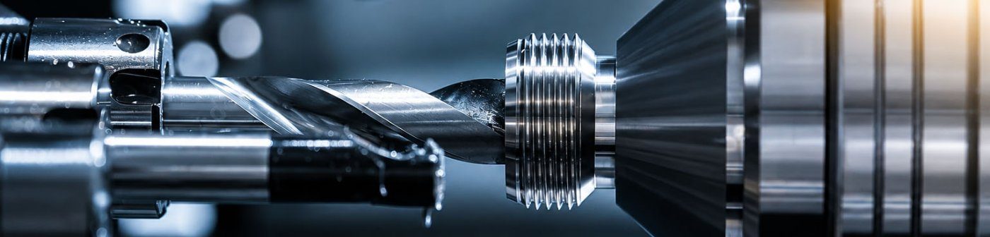 Drehbearbeitung eines Gewindeteils auf einer Drehmaschine
